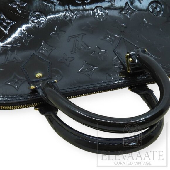 Louis Vuittonalma GM Noir Black Vernis Mi1161 - Picture 10 of 11